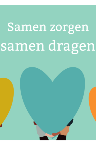 Postkaarten 'Samen zorgen, samen dragen'